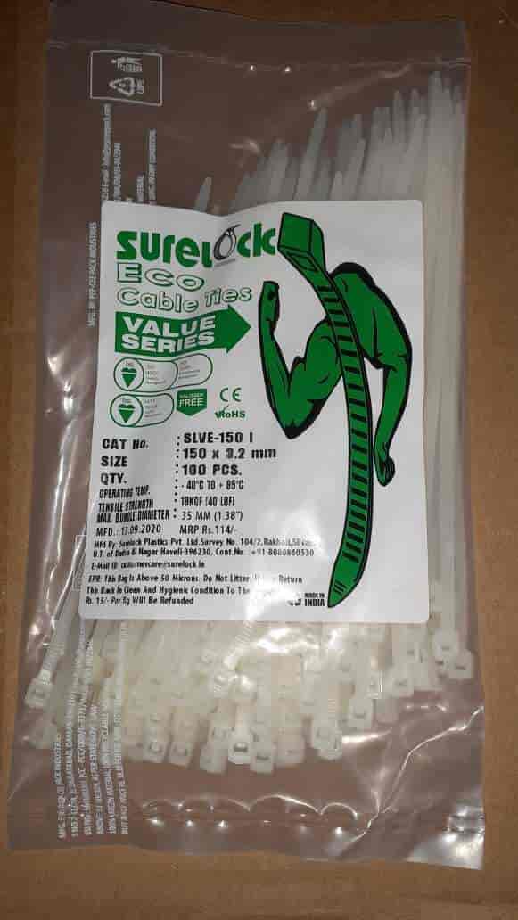 Cable Ties 150*2.5mm-100pcs pkt