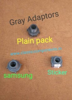 Tap Adaptor Gray Plain Packed China