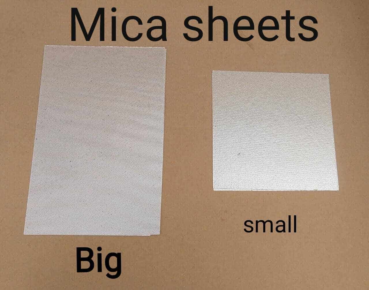 Mica Sheet Oven Small 5x5inch