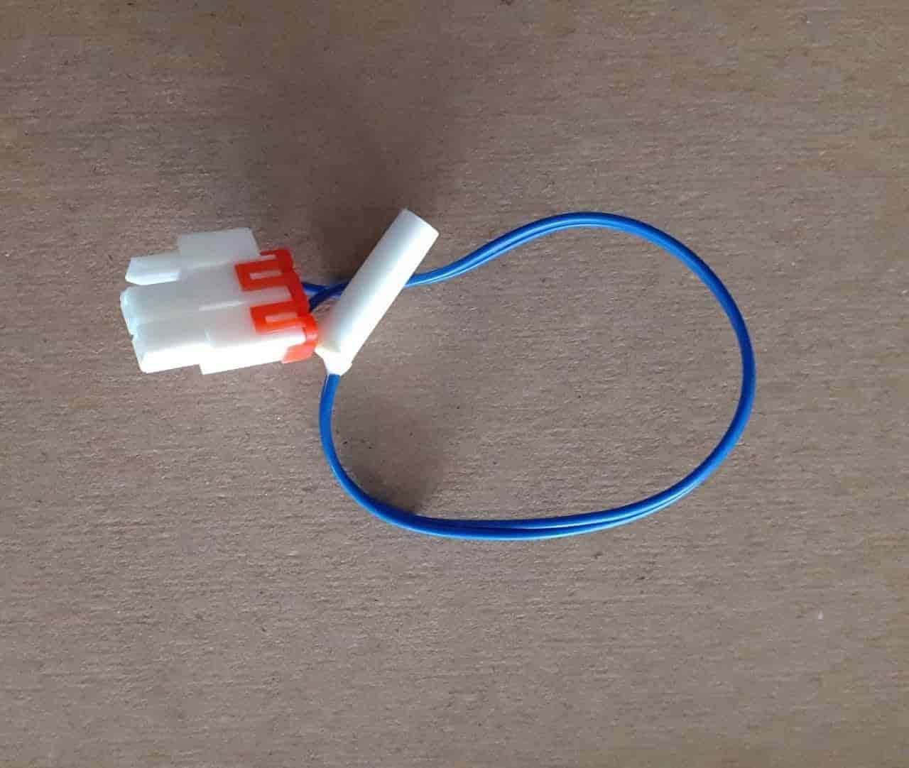 Bimetal Sensor White Jack Blue Wire