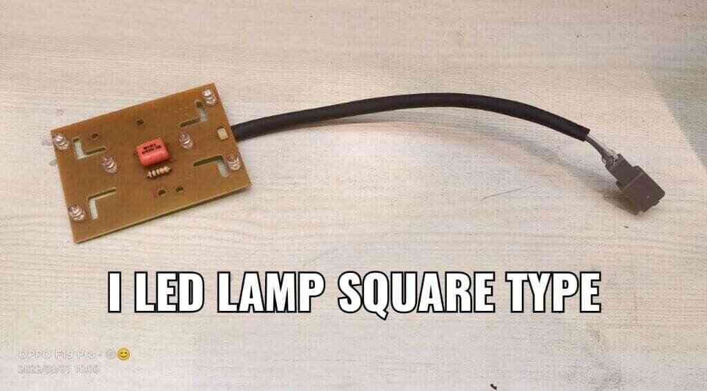 Lamp 6Led Pcb Vcon Square & I Common