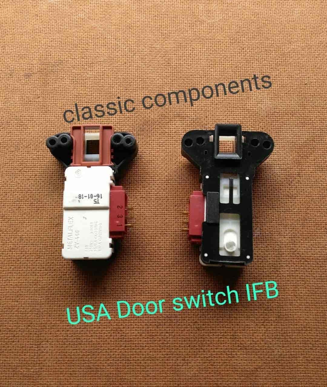 Door Lock Switch Ifbv Senator Removed Brass 3Pin Metalflex 3014 10dayW