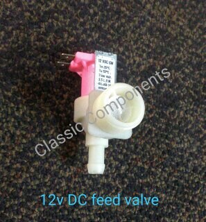 Feed Valve 1way DC12v 180dg Pink