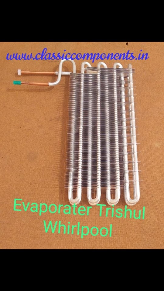 Freezer Coil GNF W10736399 TRISHUL Aluminum + Blades Type