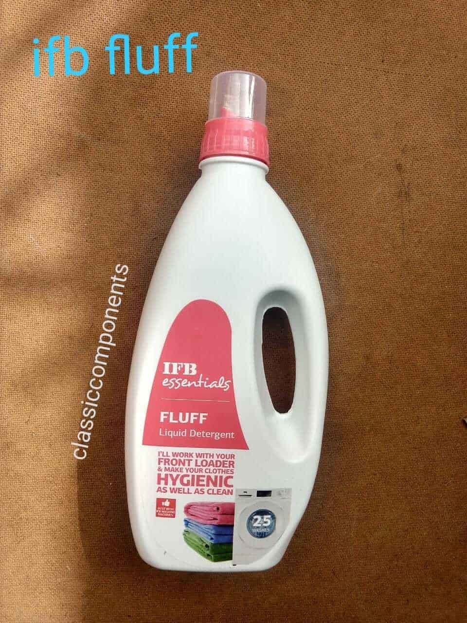 Detergent Laundry Liquid Front Load IFB Fabric Fluff
