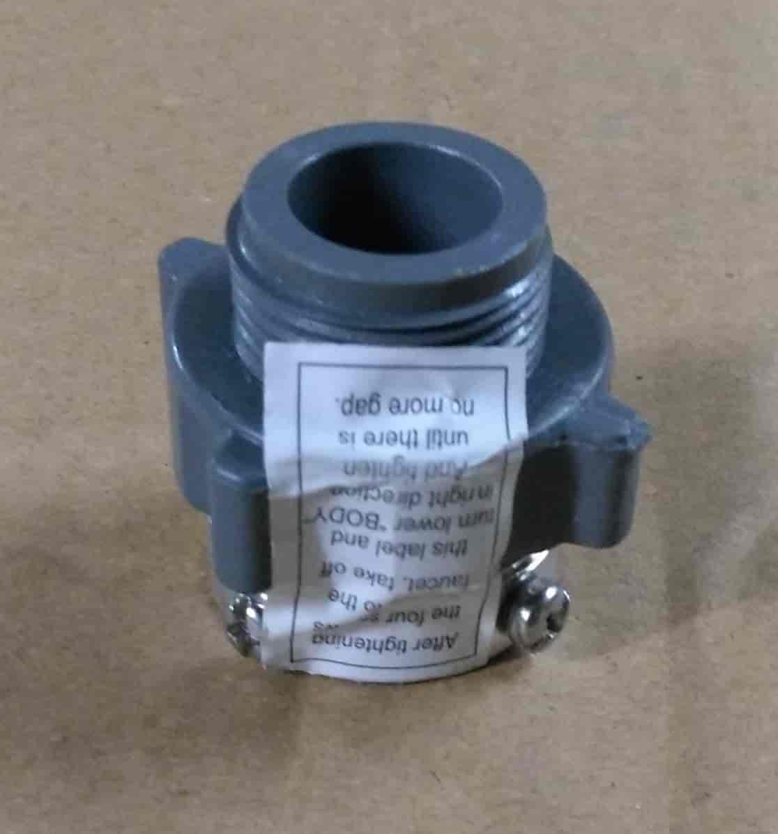 Tap Adaptor Gray Sticker