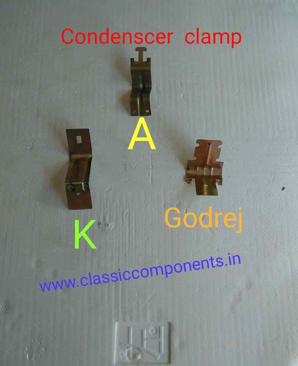 Clamp Condencer ALWYN With Notch Lock
