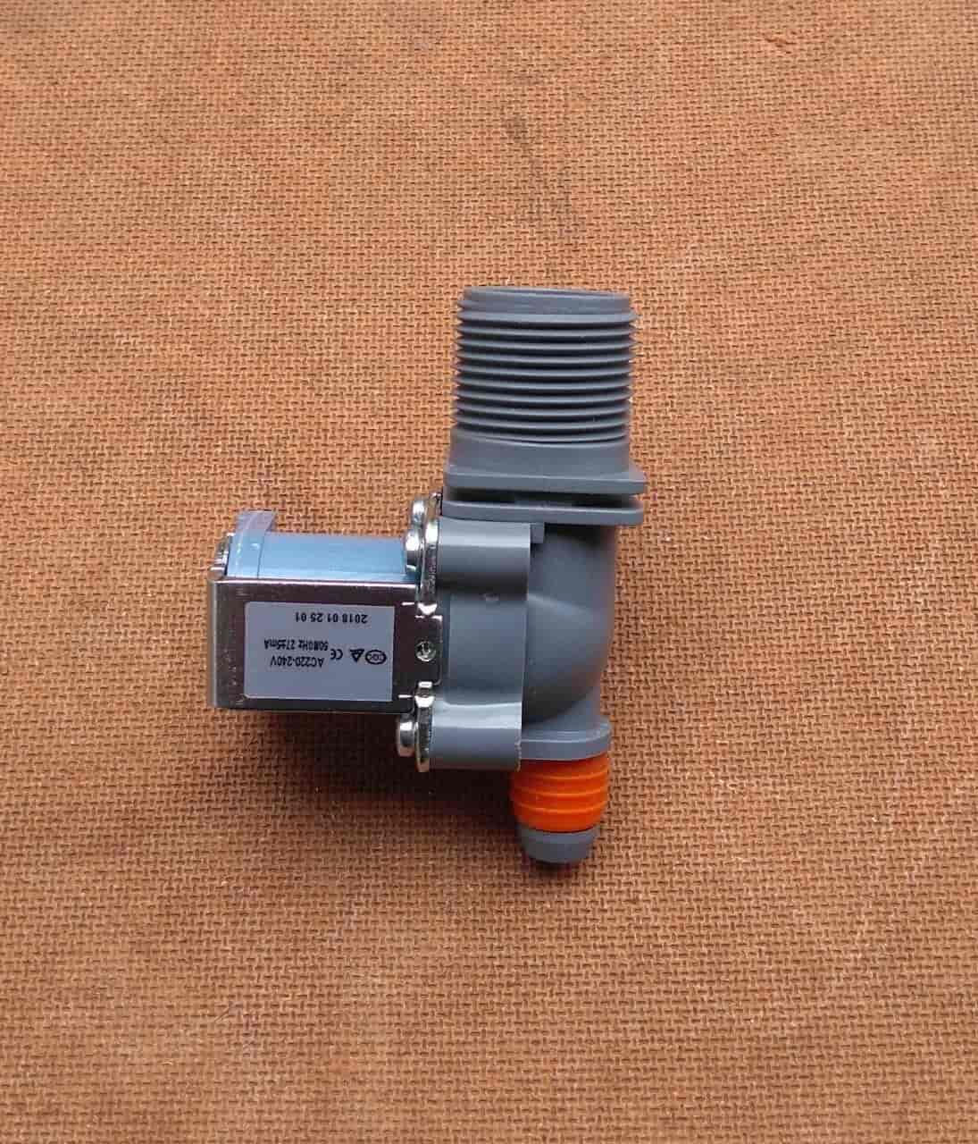 Feed Valve 1way SS AG+ Orange Rubber 1screw White Sticker