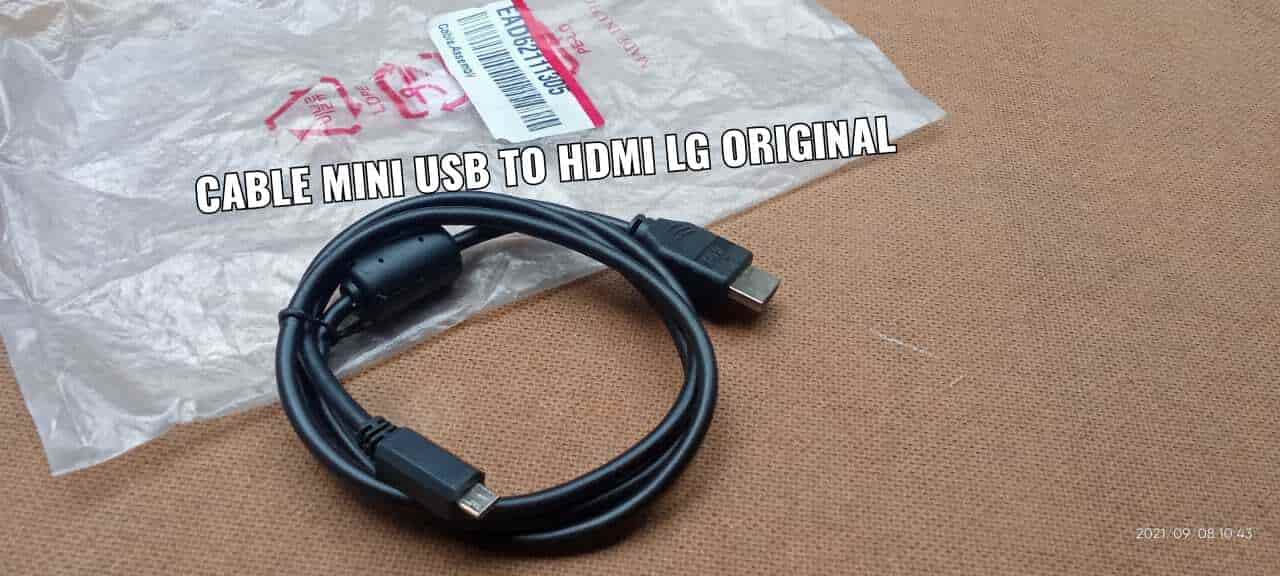 Cable Mini Usb To HDMI LG EAD62111305