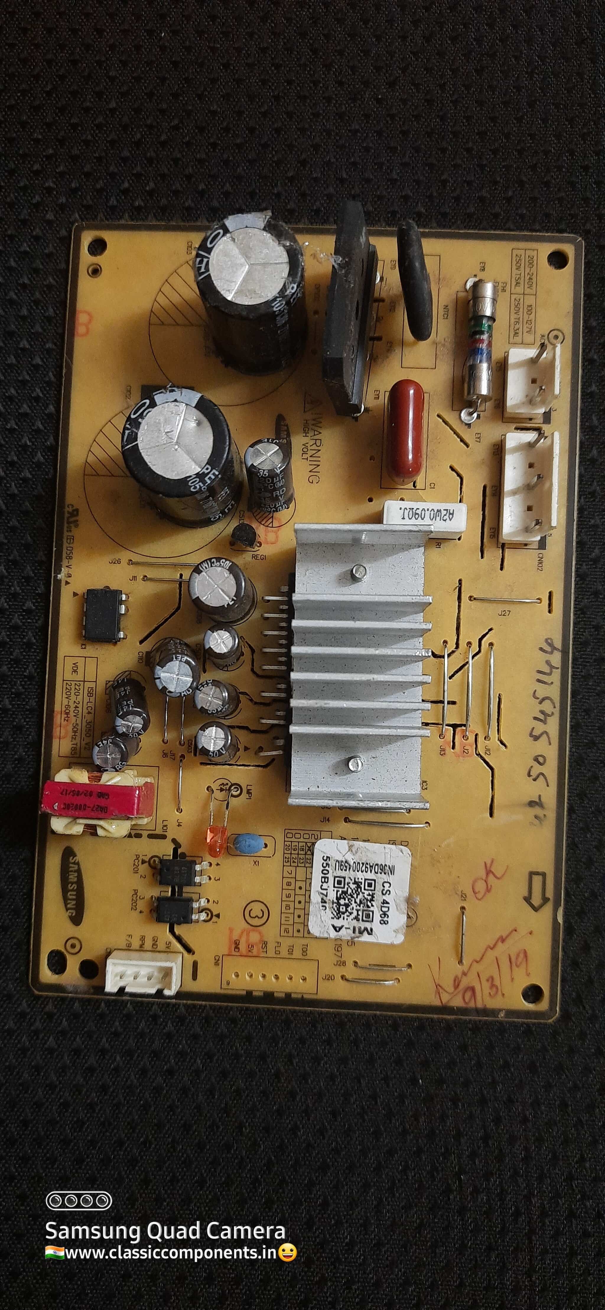 PCB 15X10cm Ssmg Ref Inverter 2capactor 4824 Repaired