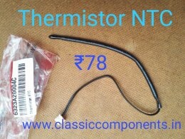 Bimetal Sensor Thermistor RAC NTC 10KOHM Black + Connector 6323A20004C