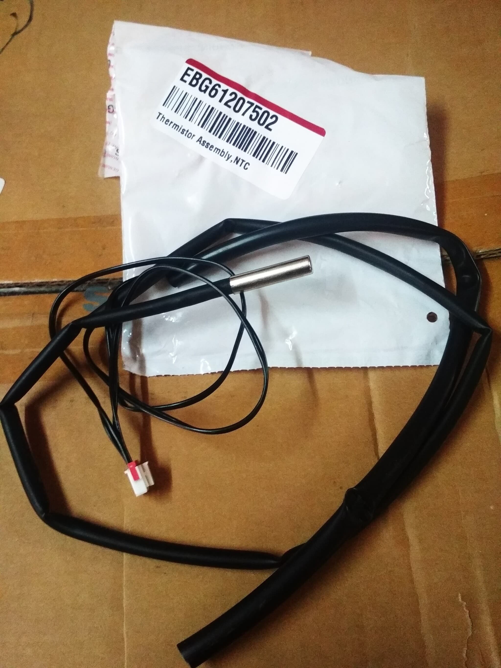 Bimetal Sensor Lg Thermistor NTC  EBG61207502 Metal + Wire
