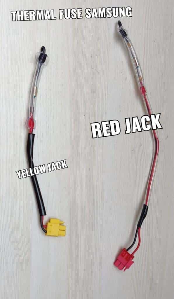 Thermal Fuse Ssmg Yellow Jack, Red Brown Wire