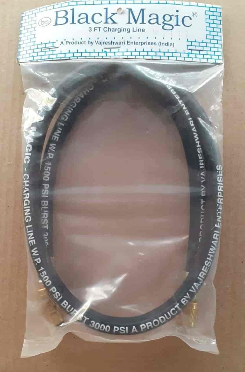 Charging Hose Black Magic 1/4TH