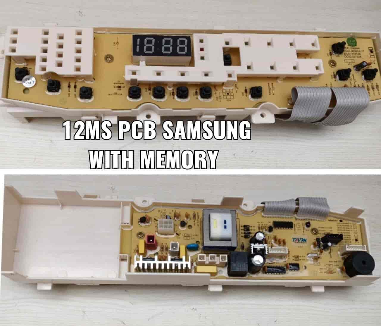 PCB 12ms Ssmg DC92-00752A+ Memory, SideDisp18:88 2Board +Jack