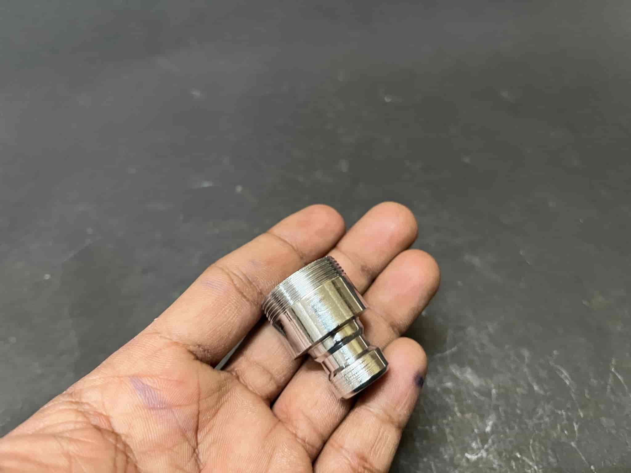 Tap Adaptor Steel In_out Thread, Clip Type