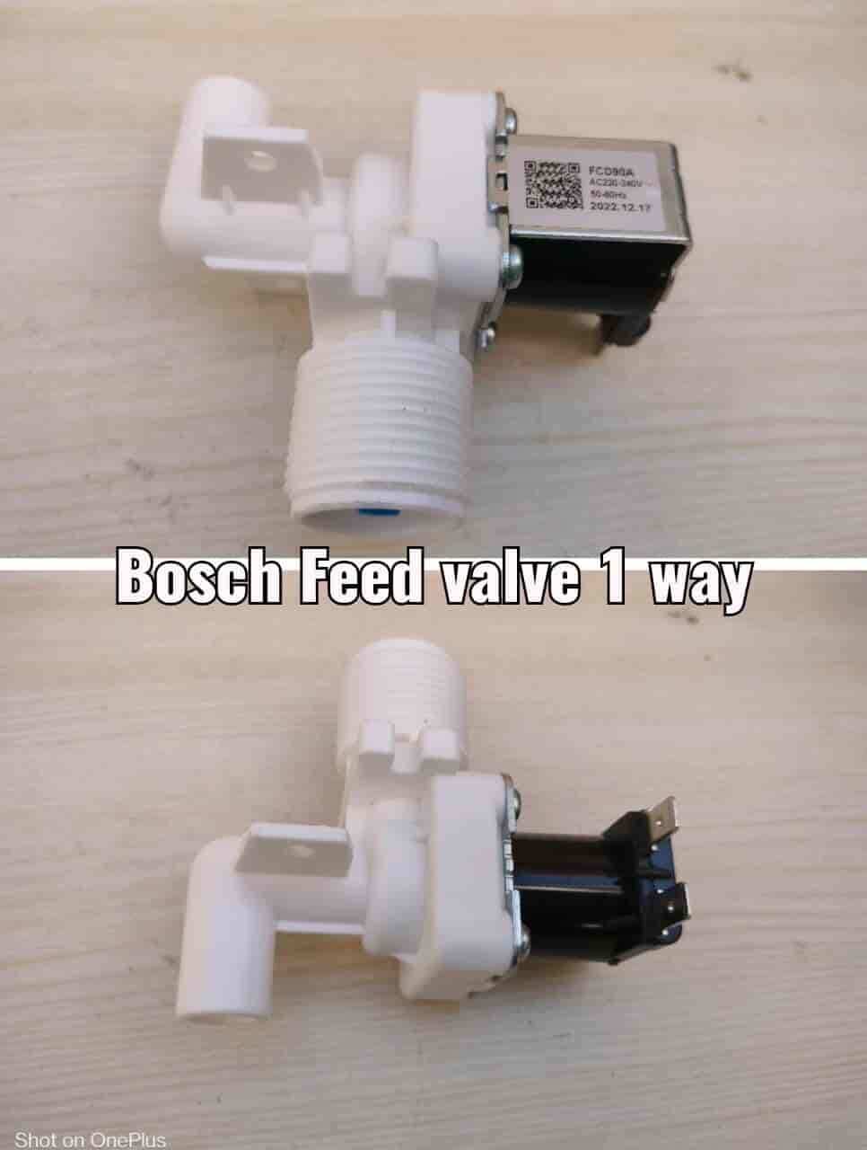Feed Valve 1way BoscH FCD90A L-bend Outlet