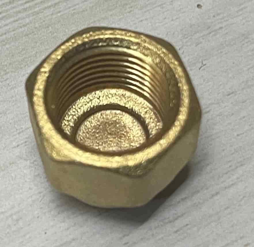 Dead Nut 1/2 Brass