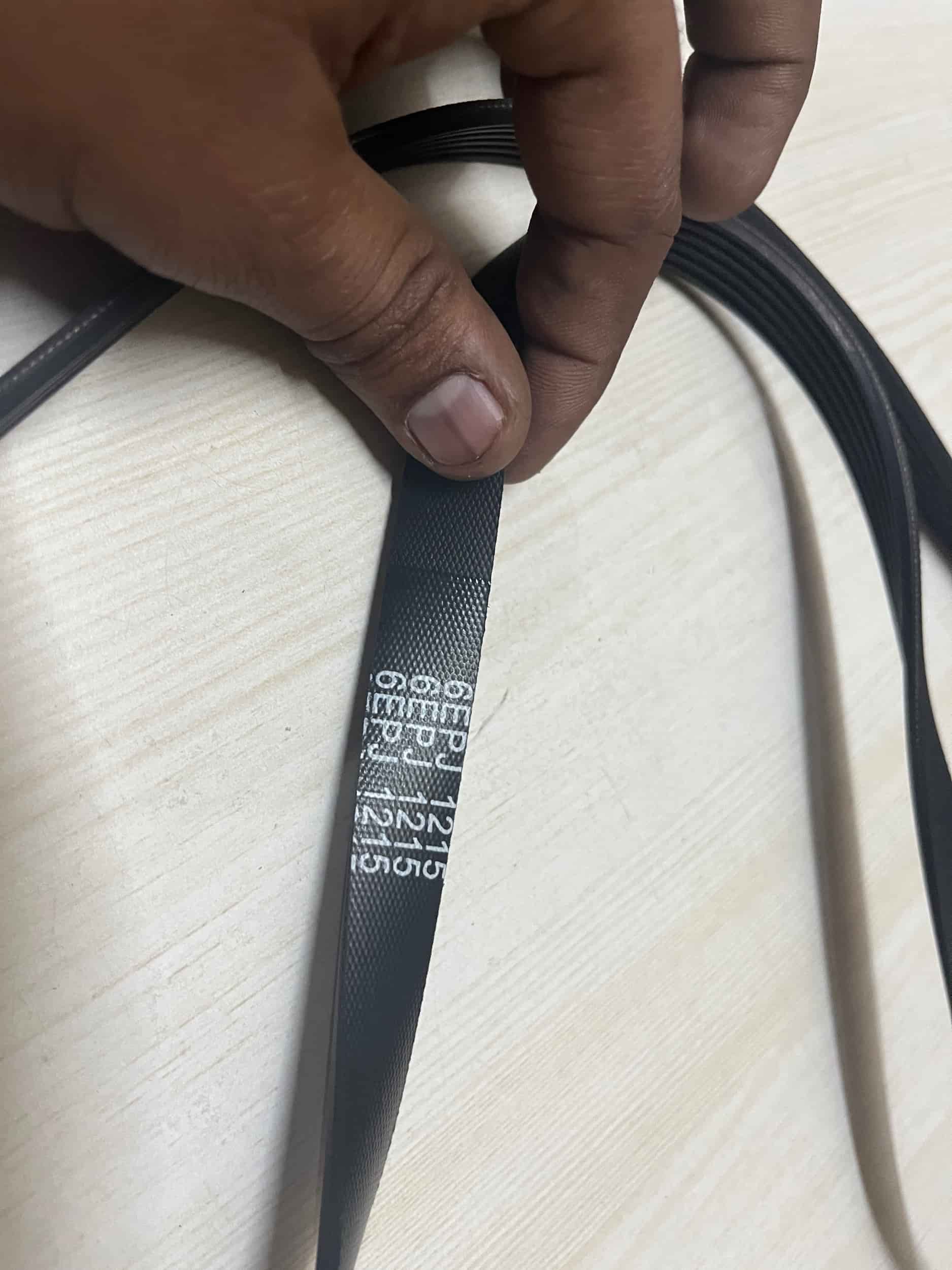 Vbelt 1215 6EPJ Black China