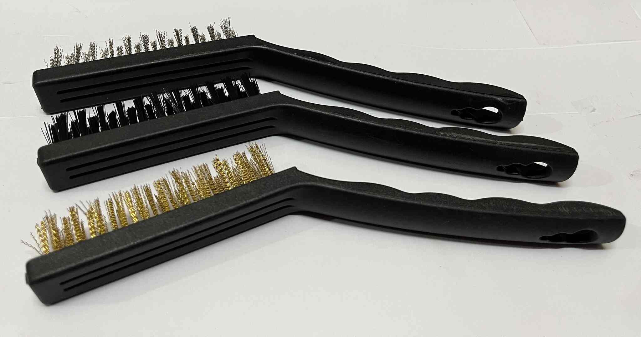 Brush With Wire Bend Type Set Of 3