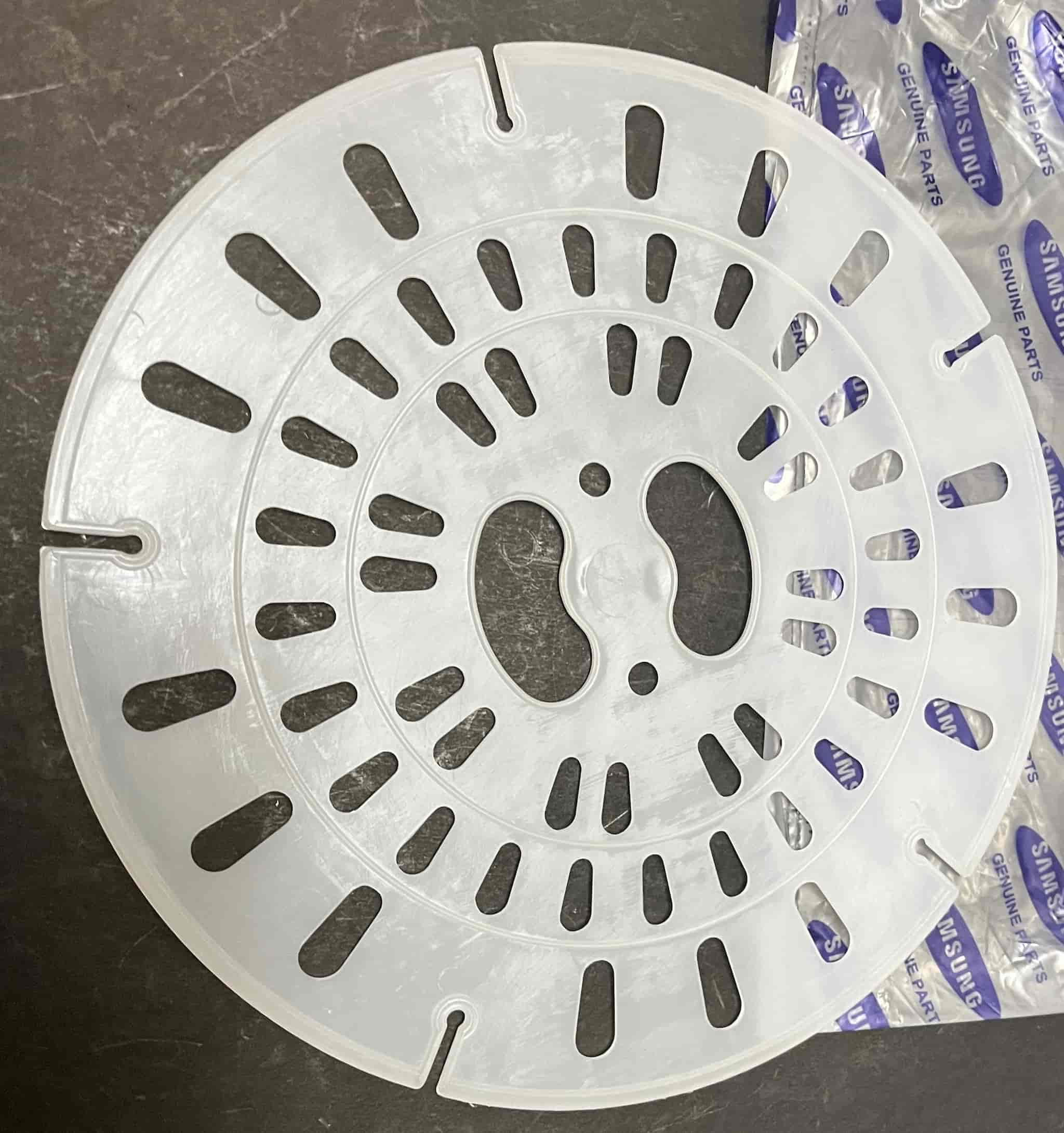 Spin Cap Ssmg 240mm Clear